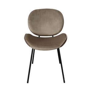Ēdamistabas krēsls Domoletti DN-723-1, krēmkrāsa/gaiši brūna, 0.53 cm x 0.5 cm x 0.83 cm