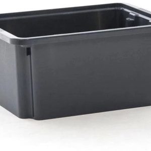 Veļas vanniņa Okko, 13 l, melna krās.