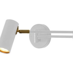 Lampa sienas Domoletti LONGER, GU10 x 1 W