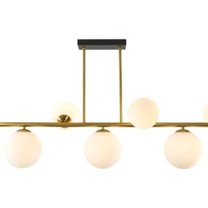 Lampa karināms Domoletti RAILE, G9, 7 x 40 W
