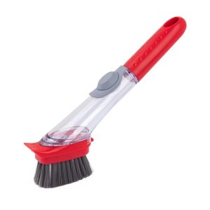 Trauku mazgāšanas birste Thema Lux LD2101, 26 cm, sarkana, plastmasa/polipropilēns ,pp,