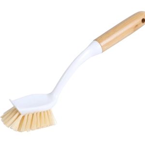 Trauku mazgāšanas birste Thema Lux LZ08, 28 cm, melna/smilškrāsas, polipropilēns ,pp,/pet/bambuss