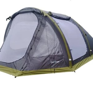 Telts 5 personām Outliner Inflatable, brūna, 526 cm x 320 cm x 188 cm