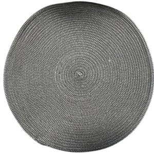 Galda paklājiņš Domoletti Classic KSKHLG-0156, 38 cm x 38 cm x 38 cm, 2 gab., Pelēka