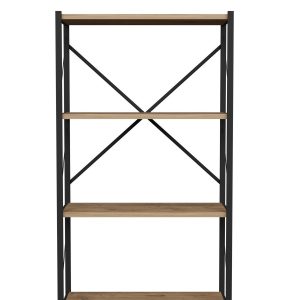 Grīdas plaukts Domoletti 53000011078, ozola koka imitācija, 30 cm x 60 cm x 120 cm