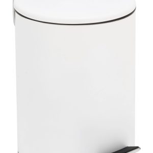 Atkritumu tvertne Domoletti, balta, 3 l, 25 cm