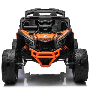 Bērnu elektroauto DK-CA003, melna krās./oranža krās.
