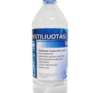 ŪDENS DESTILĒTS 1L