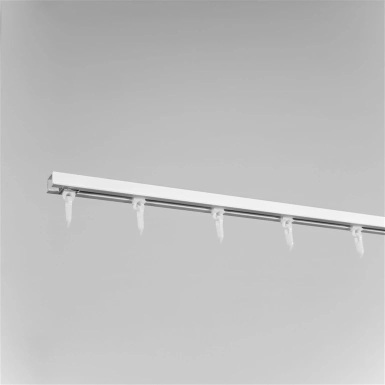Griestu aizkaru sliede Domoletti GK-profilis, 250 cm, balta krās.