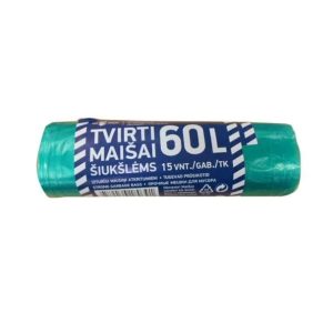 Atkritumu maisi VD Pack 12MK, 60 l, 15 gab.