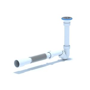 Sifons izlietnei/pisuārs/bidē Ani Plast BD1016EU, 32 mm, balta krās.