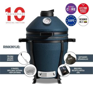 Grils Kamado Bono MINIMO EVO 16. zila. 54 cm