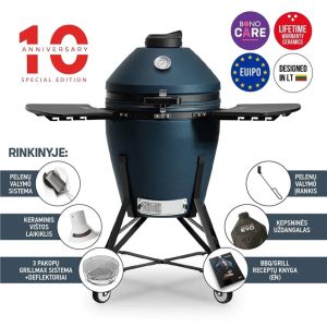 Grils Kamado Bono MEDIA EVO 22. zila. 79 cm