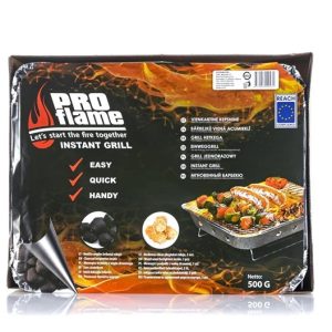 Vienreizējās lietošanas grils Pro Flame Expert, daudzkrāsaina, 0.255 cm
