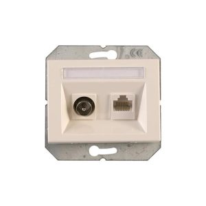 ROZETE VILMA XP500 TV+DAT B/R BALTA