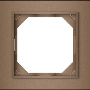Vienvietīgs rāmis Vilma QR1000, mocha