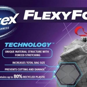 Atkritumu maisi Vortex Flexy Force. 35 l. 15 gab.