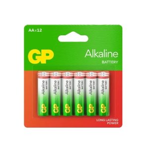 BATERIJAS GP RED AA/LR06 1.5V 12GAB