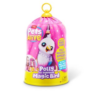 Interaktīva rotaļlieta Zuru Pets Alive Surprise Magic Bird 9561Z, daudzkrāsaina