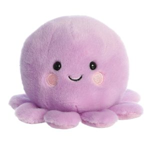 AURORA Palm Pals Plīša rotaļlieta astoņkājis Oliver, 10 cm