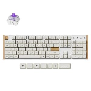 Tastatūra Keychron K10 HE special. EN. melnā krāsā.
