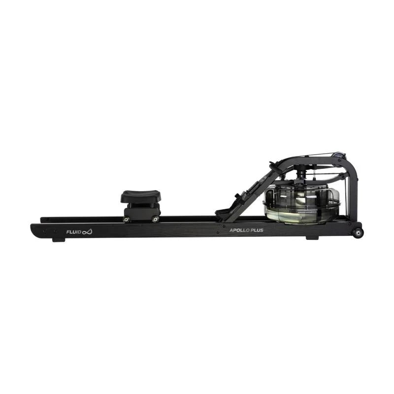 Airēšanas trenažieris TUNTURI Fluid Rower Apollo Plus, melns