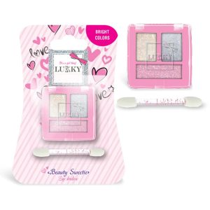 LUKKY Acu ēnu palete, 3 krāsas "Beauty Sweetie"