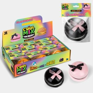 TABA SQUISHY anti-stresa rotaļlieta Glam-Burgers