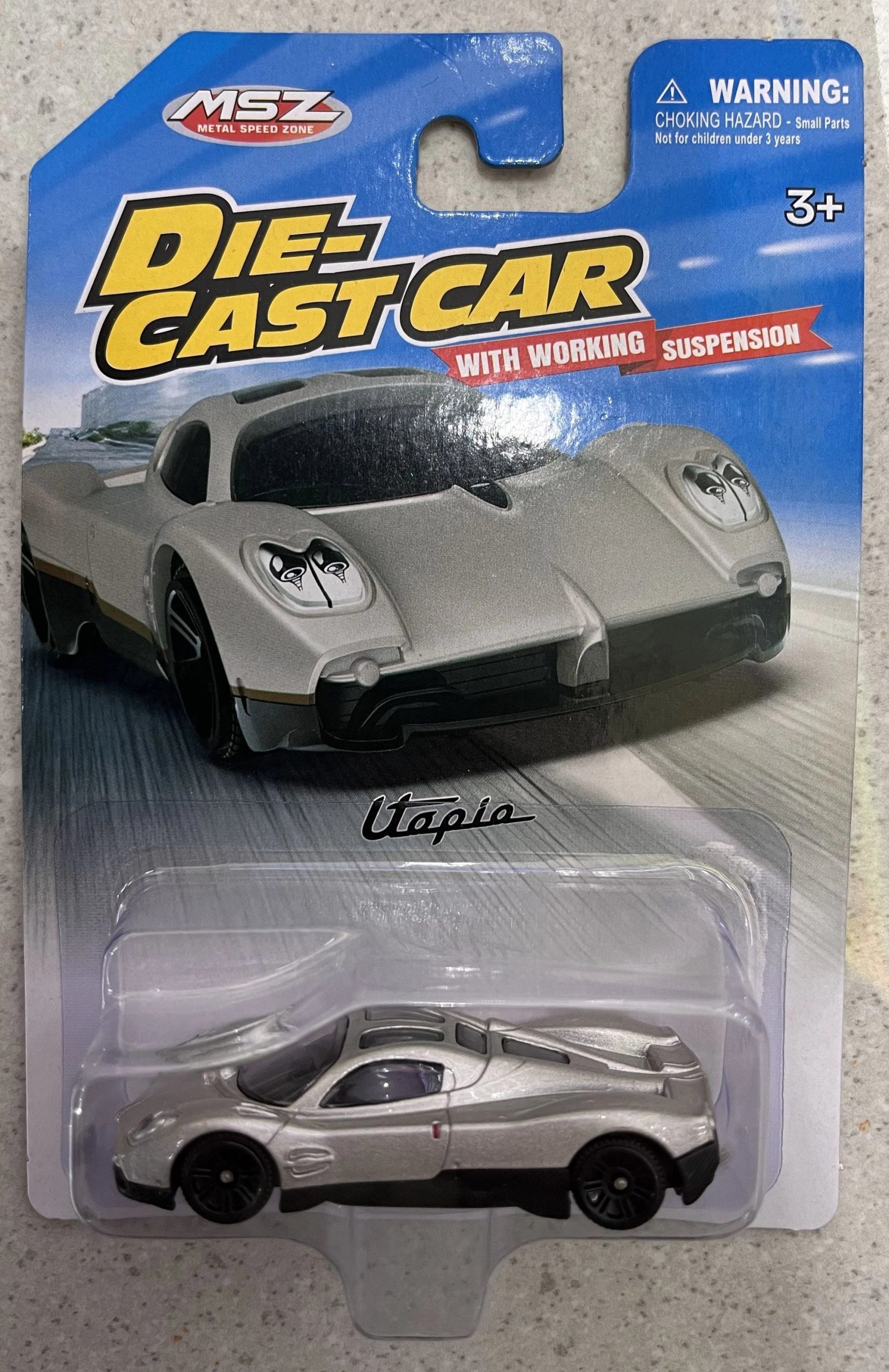MSZ Miniatūrais modelis - 2023 Pagani Utopia, mērogs 1:64