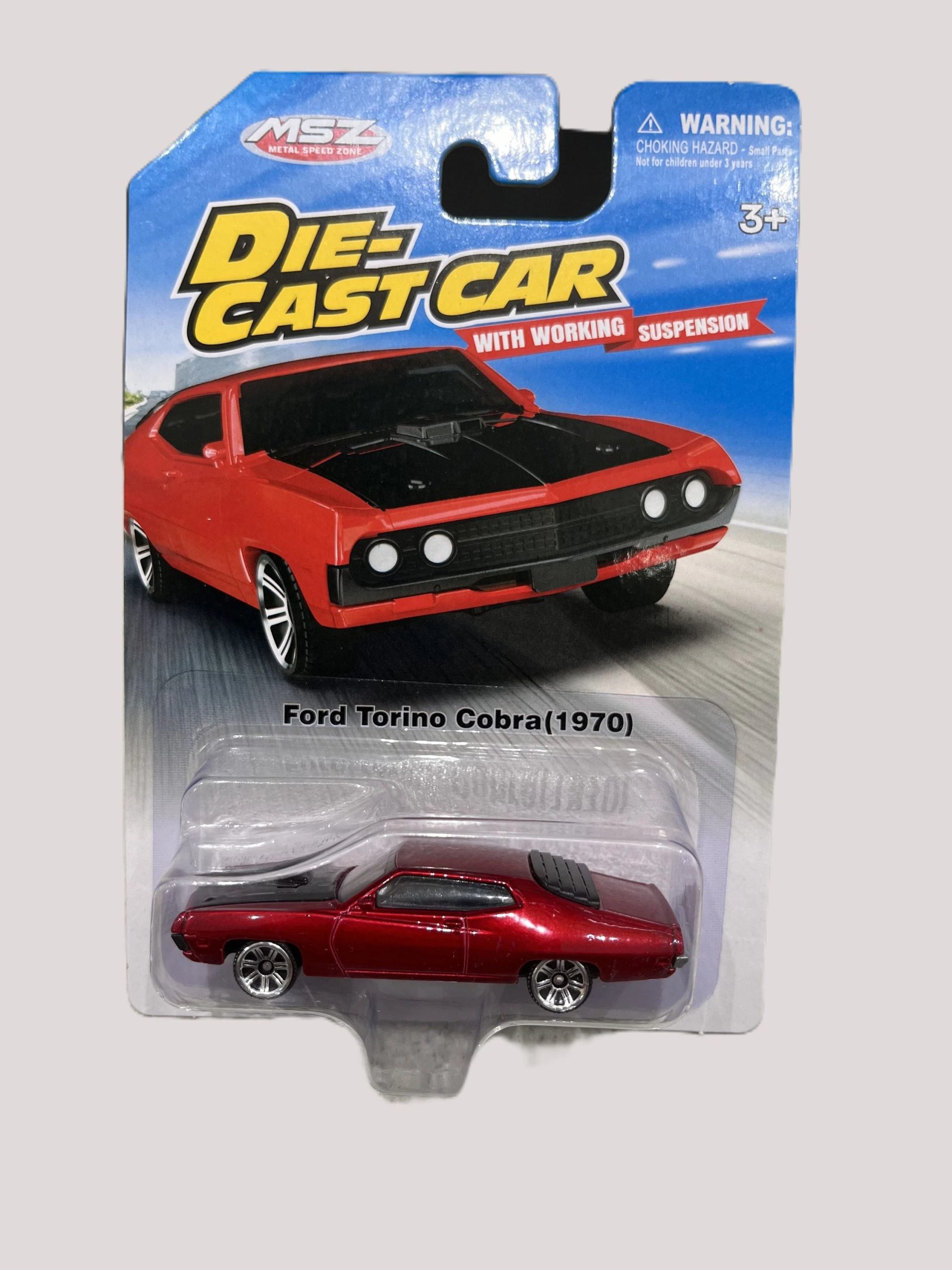 MSZ Miniatūrais modelis - 1970 Ford Torino Cobra, mērogs 1:64