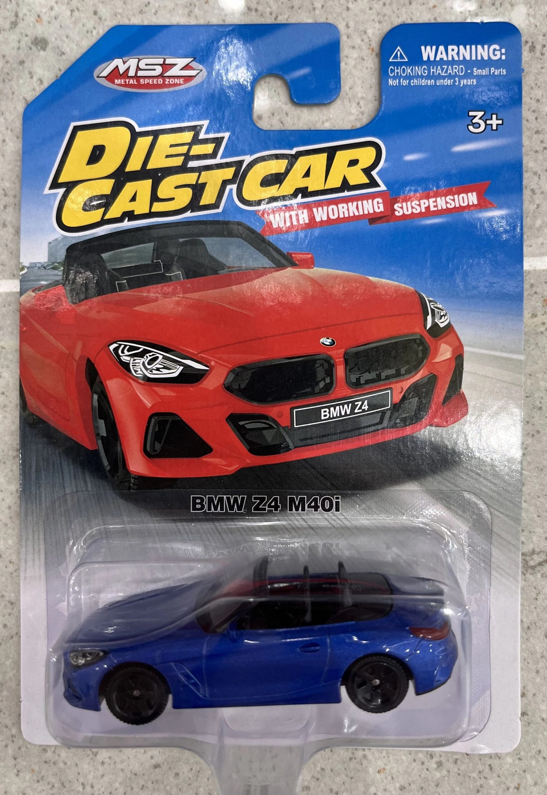 MSZ Miniatūrais modelis - BMW Z4