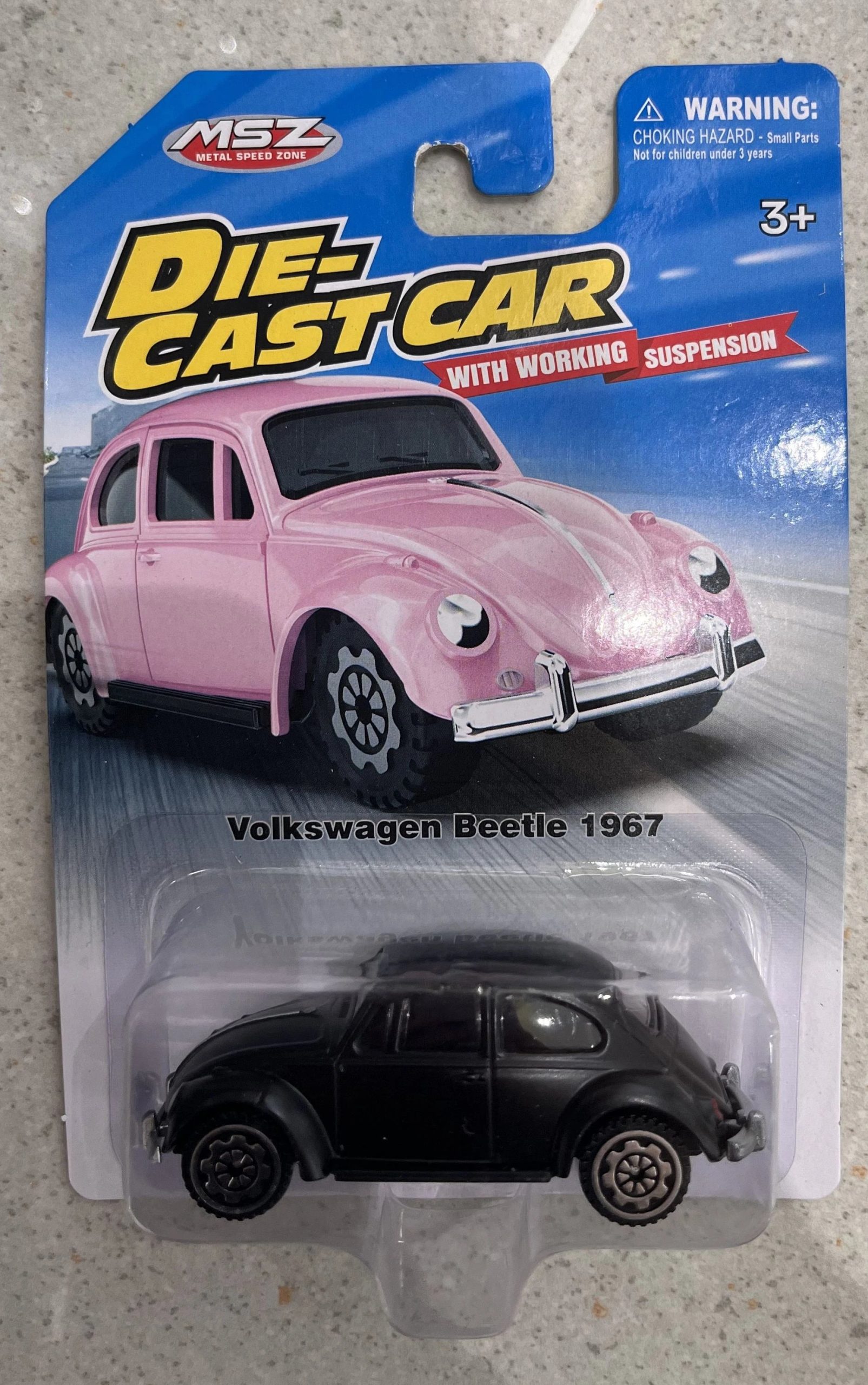 MSZ Miniatūrais modelis - 1967 Volkswagen Beetle, mērogs 1:54