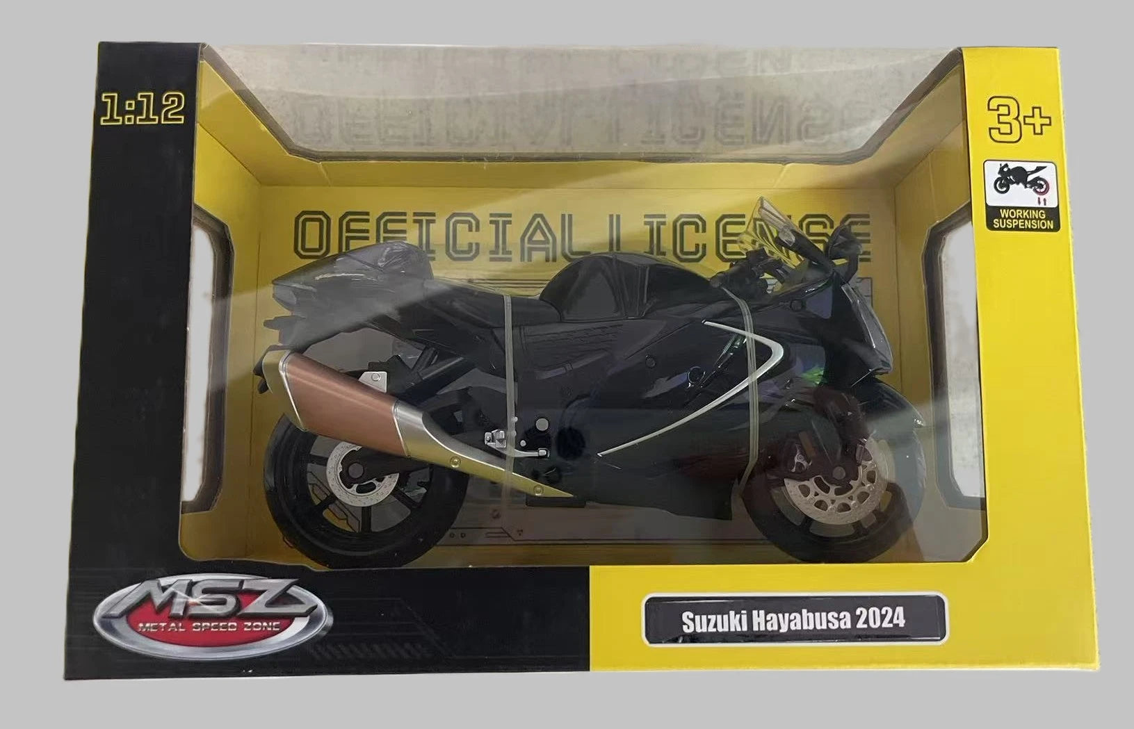 MSZ Miniatūrais modelis - Suzuki Hayabusa 2024, mērogs 1:12