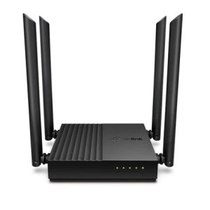 Wireless Router-TP-LINK-Wi-Fi 5 ,802.11ac,-Data speed 1200 Mbit/s-Ethernet WAN Yes-Ethernet LAN Yes-4xLAN ports-ARCHERC64