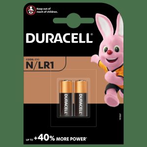 Duracell sārma baterija N/LR1 1.5V 2 gab.