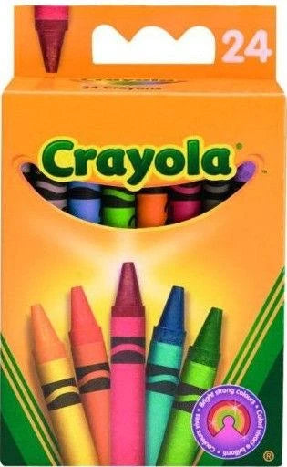 Krītiņi Crayola. 24 gab.