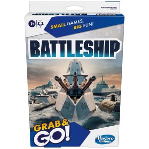 Galda spēle: Kuģu kauja Hasbro Gaming Battleship Grab&Go F8252BAL, LT LV EE