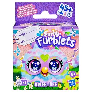 FURBY Interaktīva mīkstā rotaļlieta Pavasara Furblets, 5 cm
