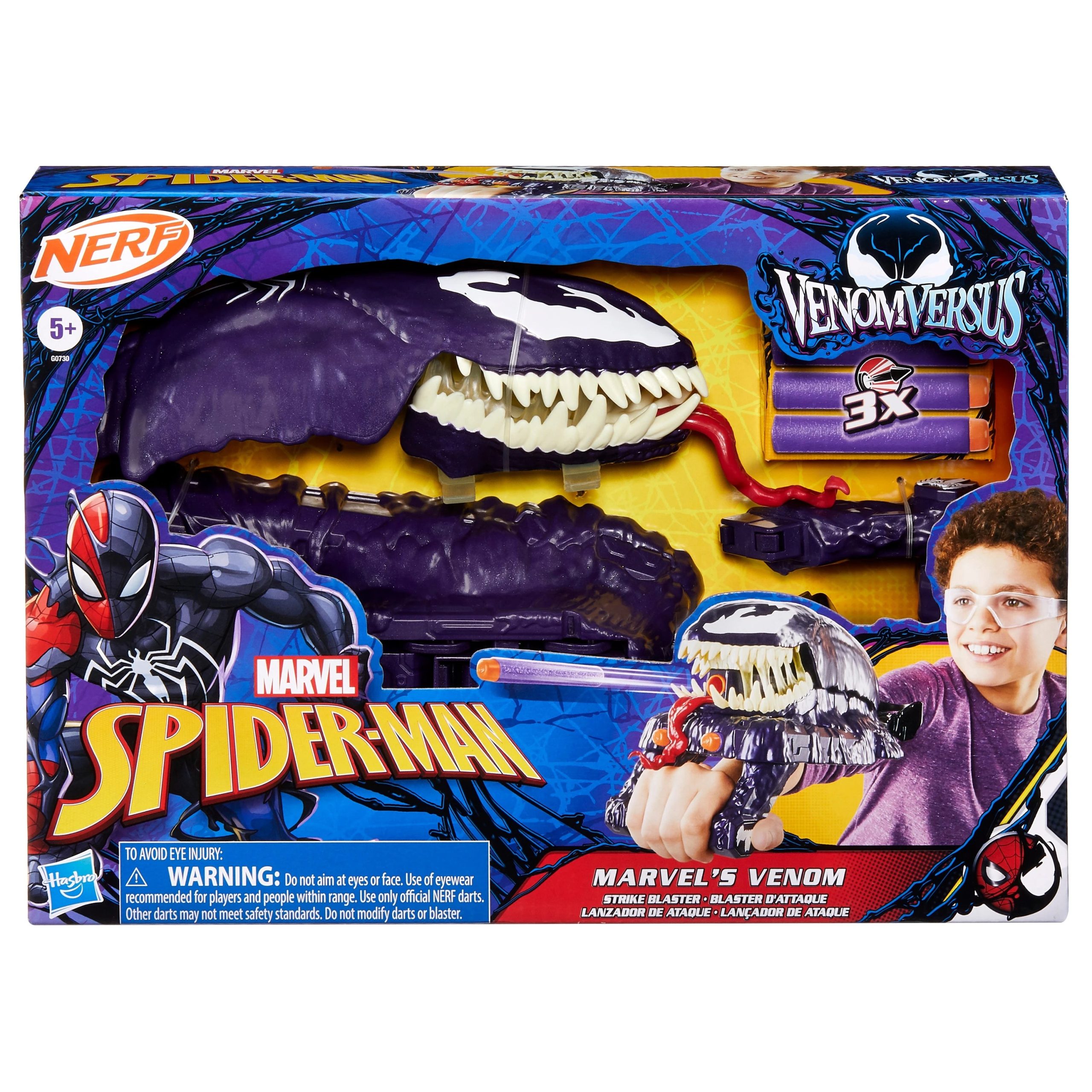 SPIDER-MAN Rotaļu komplekts Venom verse Nerf blasteris