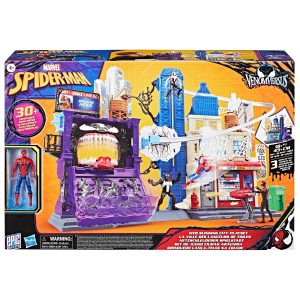 Rotaļlietu figūriņa Spiderman Venomversus Web City G0737, daudzkrāsaina