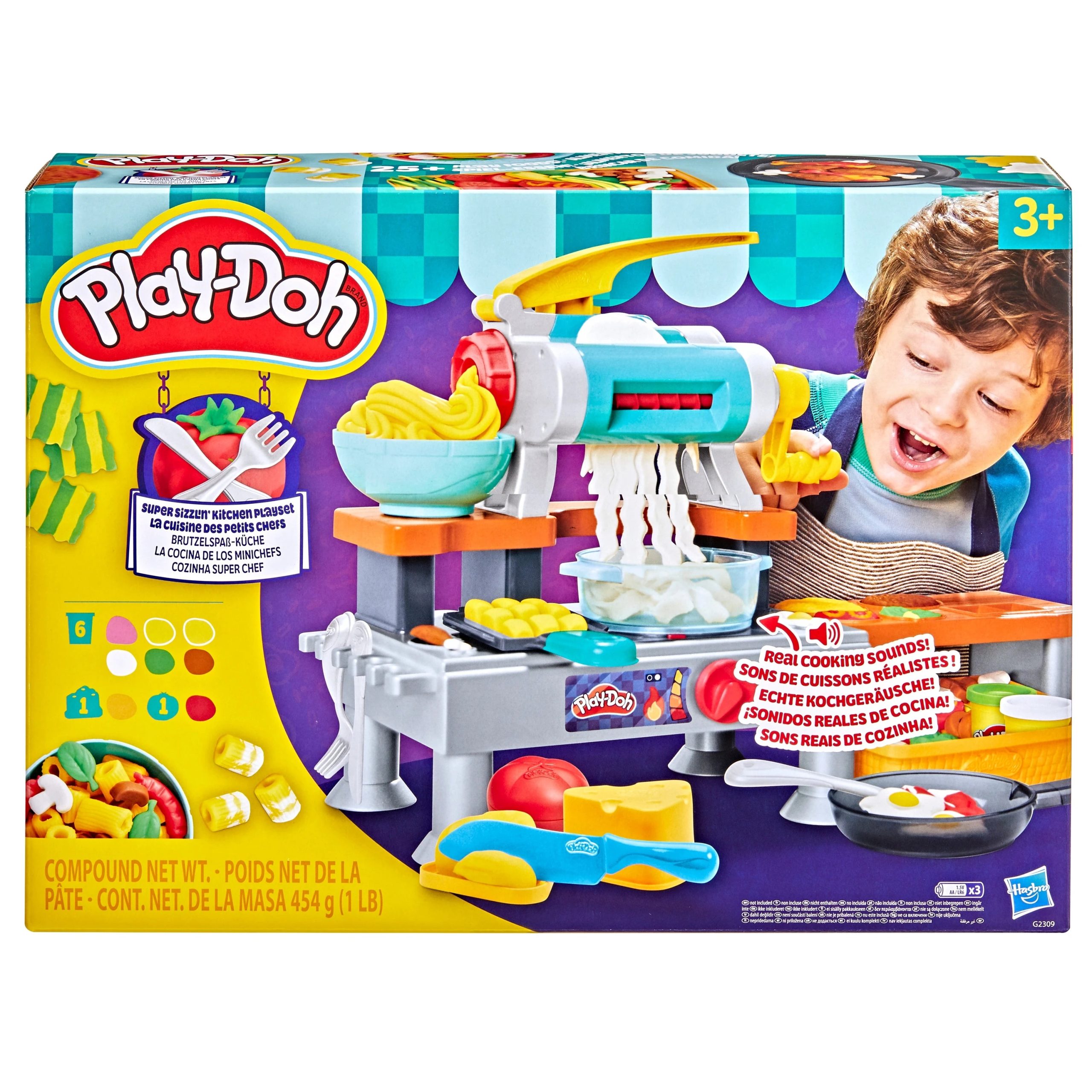 PLAY-DOH Rotaļu komplekts Super Sizzlin Kitchen