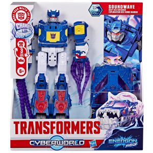 TRANSFORMERS Figūra Cyberverse Soundwave Deep Sea Explorer, 22,5 cm