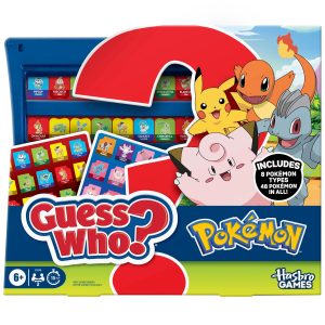 GUESS WHO POKEMON Galda spēle ,Angļu val.,