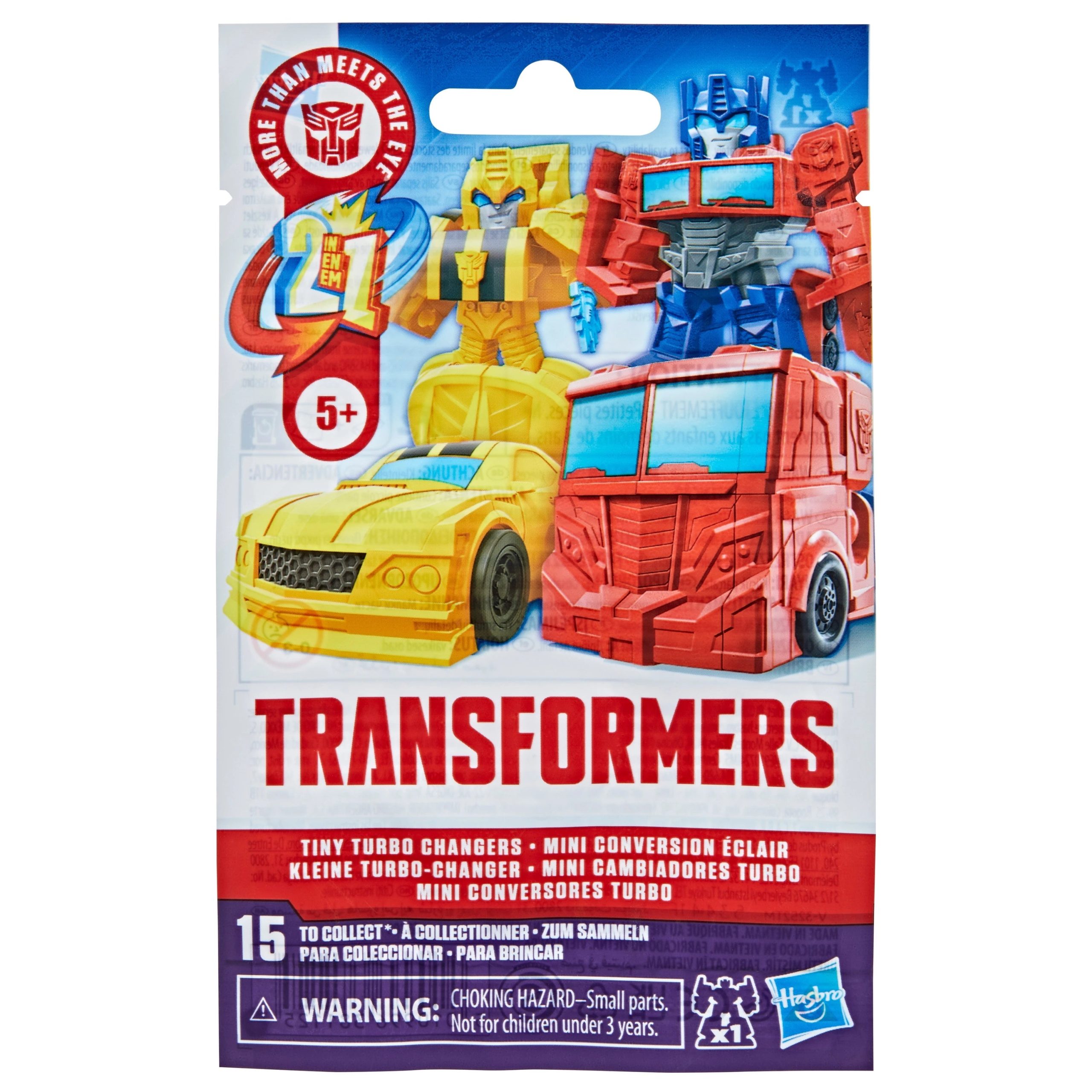 TRANSFORMERS Rotaļlieta slēgtā iepakojumā Core Tiny Turbos