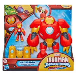 AVENGERS IRON MAN AND HIS AWESOME FRIENDS Milzīga izmēra bruņu robots