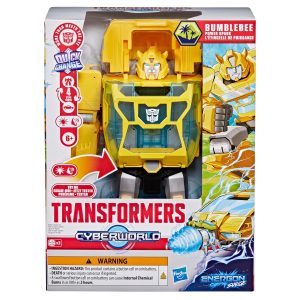 TRANSFORMERS Cyberworld Power Spark Bumblebee figūra, 28 cm