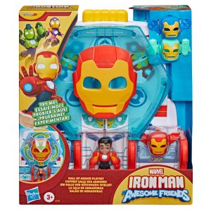 AVENGERS IRON MAN AND HIS AWESOME FRIENDS Rotaļu komplekts Bruņu zāle