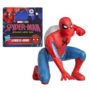 SPIDER-MAN Brand New Day figūra ar apgriešanās funkciju, 8,12 cm