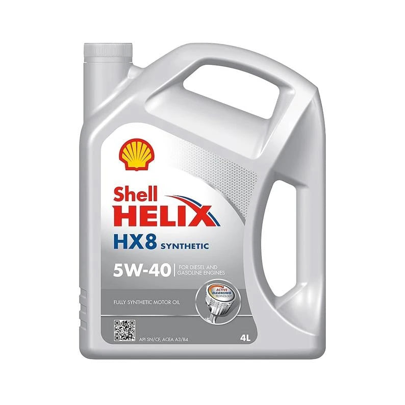 Eļļa Shell Helix HX8 5W - 40, sintētiskais, 4 l