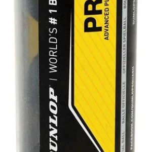 Skvoša bumbiņas Dunlop PRO WSF/PSA Official. 3 gab.